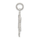 Sophia Jewelers 925 Sterling Silver Snowflake Pendant with Anti-Tarnish Finish